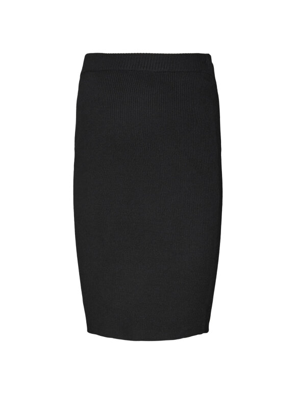 Mamalicious - Lena knit nederdel - sort