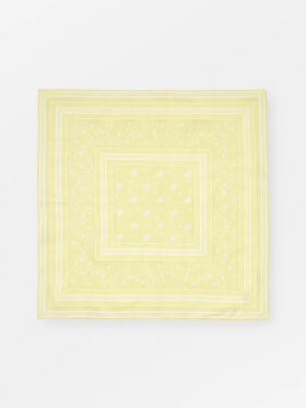 Skall Studio - Classic scarf 55 x 55 - light yellow