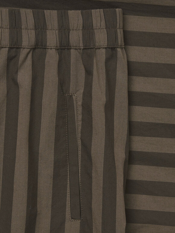 AIAYU - pant - mocha striped