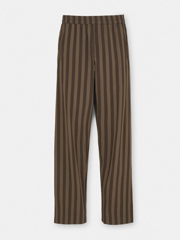 AIAYU - pant - mocha striped