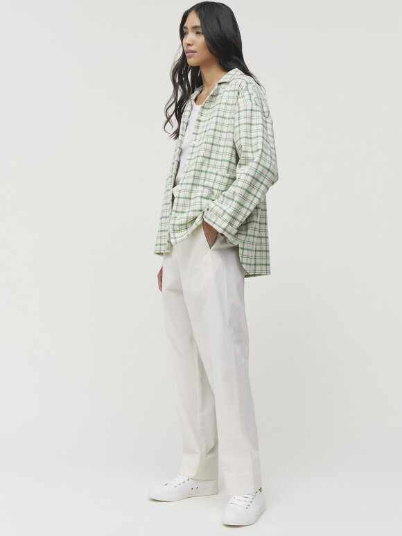 AIAYU - Pyjamas shirt - green check