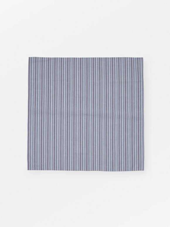 Skall Studio - Raine scarf - blue / red stripes