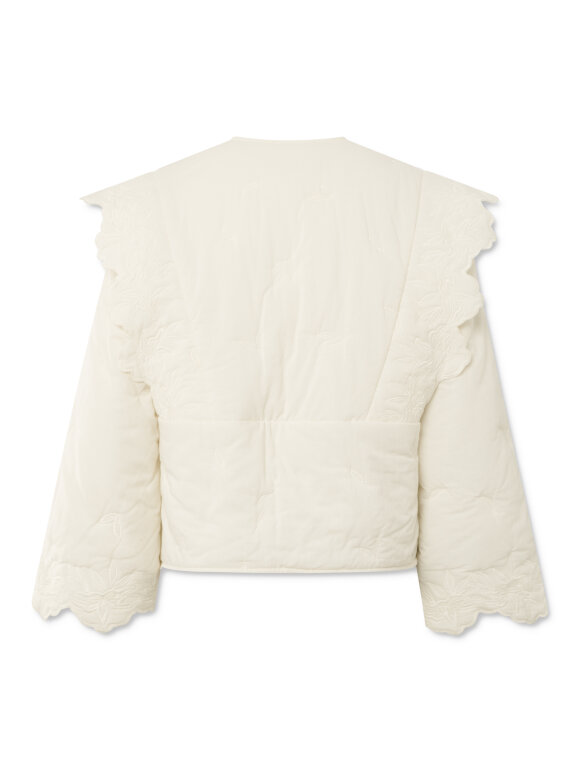 Nué Notes - Earl quilt jacket - white