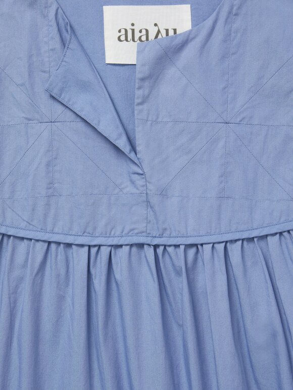 AIAYU - Enola dress - waterfall blue