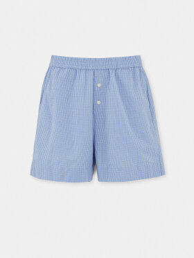 AIAYU - Casual shorts - blue check