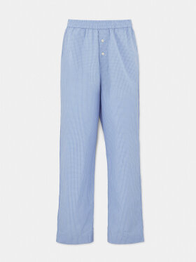 AIAYU - Casual pant - blue check