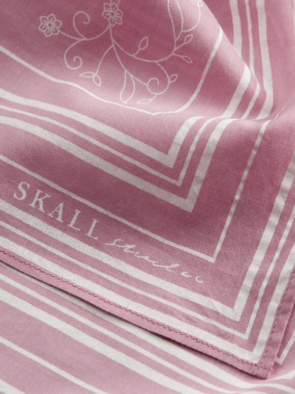 Skall Studio - Classic scarf - faded rose 55 x 55