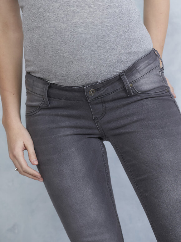 gravid jeans, grey, Nikki