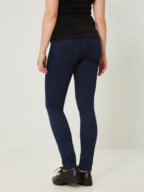 Mamalicious - Gravid jeans, skinny blue ella, 6504