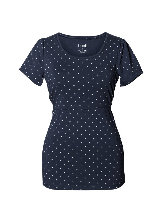 Boob - Amme t-shirt navy/dots
