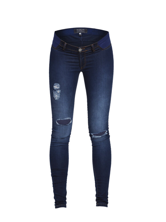 Under the bump skinny jeans w. rips